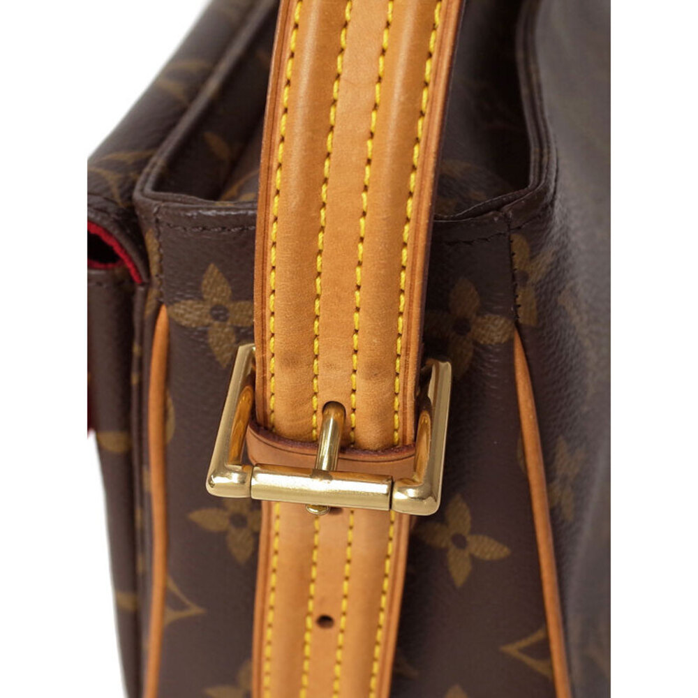 Louis Vuitton Bag Shoulder Brown Cite Viva Monogram Semi Leather - Picture 8 of 8